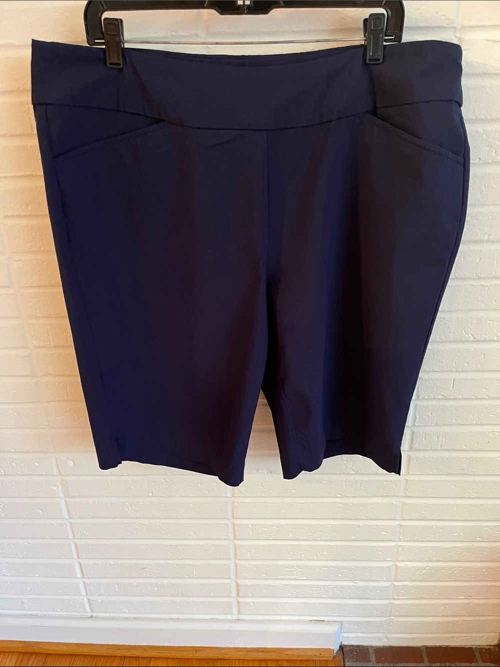 Belle by Kim Gravel Navy Blue Shorts